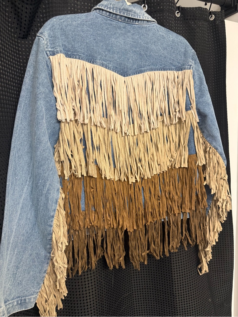 Kittenish Light Blue Denim Detail Jacket